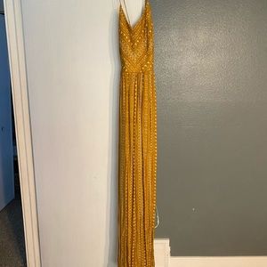 Forever 21 maxi dress mustard